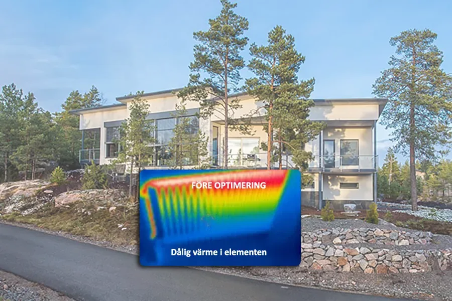 Dålig värme i elementen